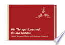 101 Things I Learned in Law School by Vibeke Norgaard Martin